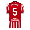 Koszulka piłkarska Atletico Madrid Johnny Cardoso #5 Strój Domowy 2026-27 tanio Krótki Rękaw Koszulka piłkarska Atletico Madrid Johnny Cardoso #5 Strój Domowy 2026-27 tanio Krótki Rękaw